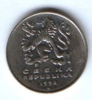 5 крон 1993 г. Чехия