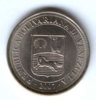50 сентимо 2007 г. Венесуэла