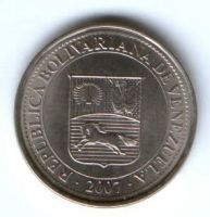 50 сентимо 2007 г. Венесуэла