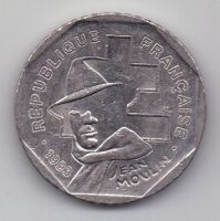 2 франка 1993 г. Франция