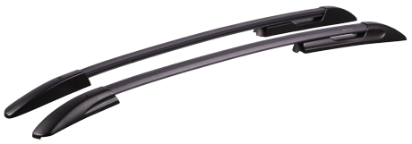 Рейлинги на Hyundai Solaris HB, чёрные