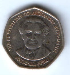 1 доллар 1995 г. Ямайка