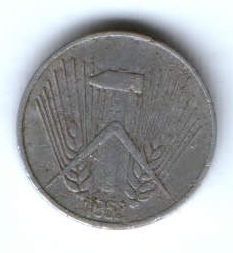 1 пфенниг 1952 г. Германия