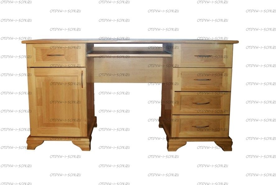 Стол письменный Муромец (75х140х55)