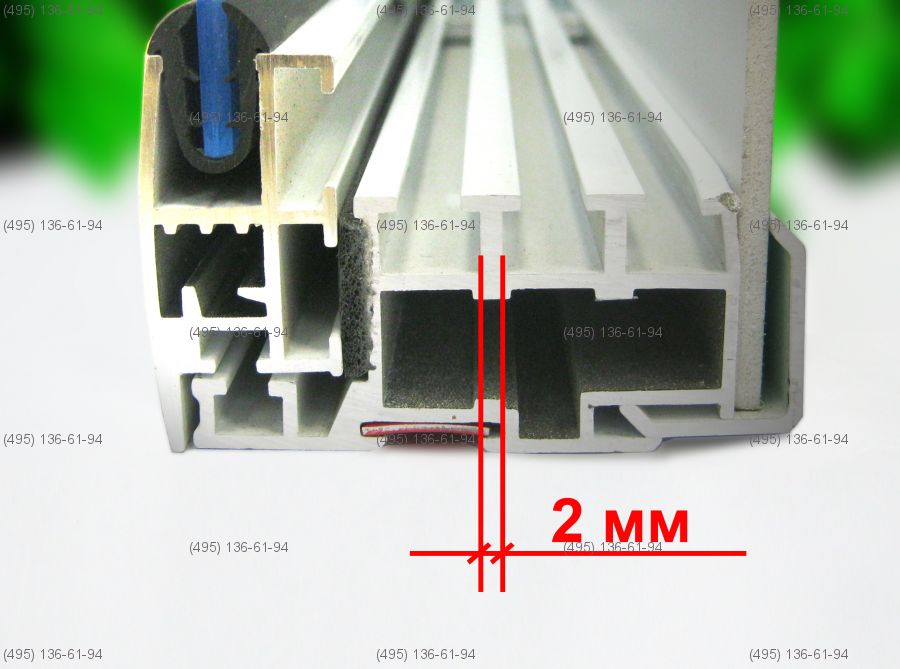 Профиль основы для одностороннего светового короба 101 (пог.м.)