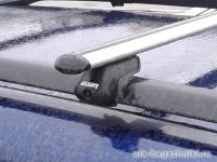 Багажник на крышу Skoda Yeti, Атлант, аэродинамические дуги на рейлинги