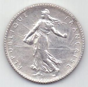 1 франк 1918 г. Франция
