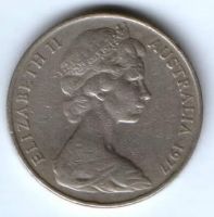20 центов 1977 г. Австралия