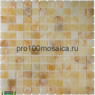 LIGHT HONEY ONYX 23х23. Мозаика Anatolian Stone, 305*305 мм (CHAKMAKS)
