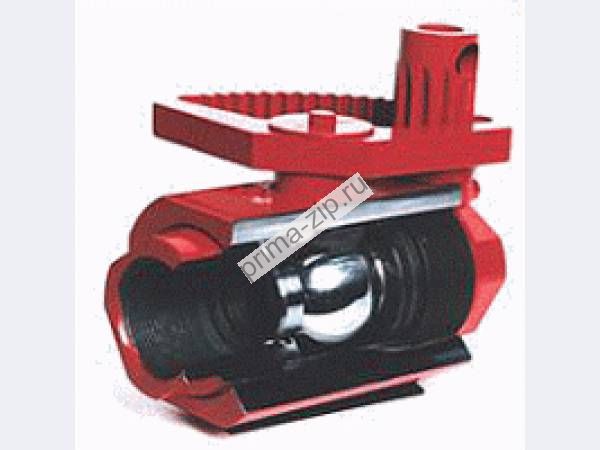 Кран шаровой секторный Ду25 Ру 70 -  КВД 25х70 АФНИ.306121.011