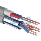 Мульти-кабель FTP 4PR 24AWG CAT5e + 2х0.75мм., 200м., серый REXANT