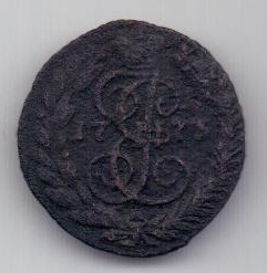 полушка 1773 г. редкий год