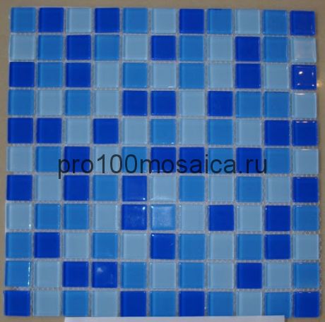 C9031 стекло. Мозаика серия CRYSTAL,  размер, мм: 300*300 (КерамоГраД)