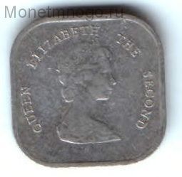 2 цента 1993 г. Восточные Карибы