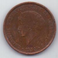5 сантим 1930 г. Люксембург