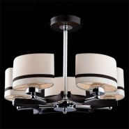 Люстра ES 6027/5 хром/венге