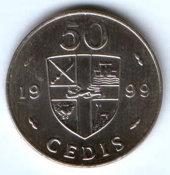 50 седи 1999 г. Гана