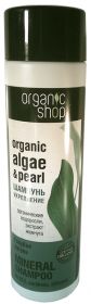 ORGANIC  SHOP. ШАМПУНЬ  ДЛЯ  ВОЛОС  "УКРЕПЛЕНИЕ. ГОЛУБАЯ  ЛАГУНА", 280 МЛ.