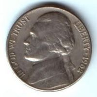 5 центов 1962 г. США