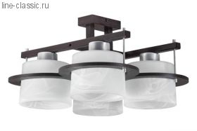 Люстра SIGMA 11005 KORSO 4 plafon wenge