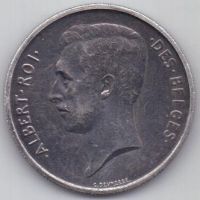 2 франка 1911 г. Бельгия