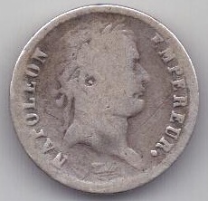 1/2 франка 1812 г. Франция