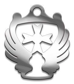 Амулет "Чаша Грааля", (медсталь)
