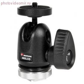 Шаровая голова Manfrotto 492 на горячий башмак