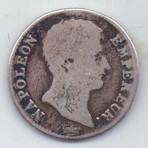 1 франк 1805 г. AN 13 Франция
