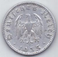 50 пфеннигов 1935 г. D Германия