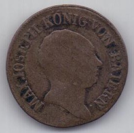 6 крейцеров 1811 г. Бавария (Германия)