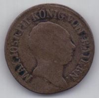 6 крейцеров 1811 г. Бавария (Германия)