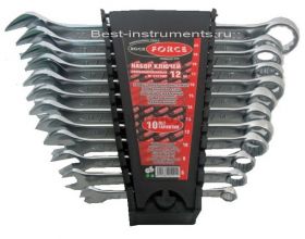 5121MP Набор ключей комбинированных Rock FORCE, 12 предметов.