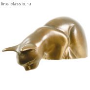 Скульптура Империя Богачо Кошка на полку (22060 Б)