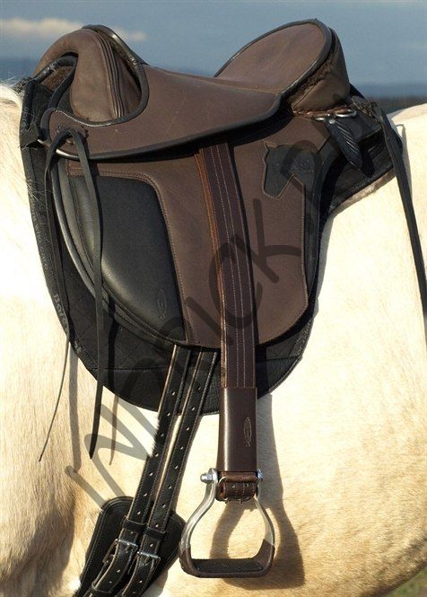 Кожаные путлища Barefoot широкие (5 см)