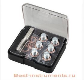 ATA-7600B Набор для восстановления резьбы маслянной пробки М15*1,5 Licota