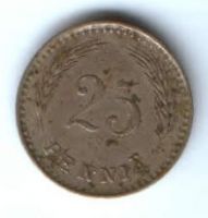 25 пенни 1921 г. Финляндия