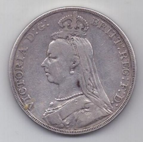 1 крона 1889 г. Великобритания