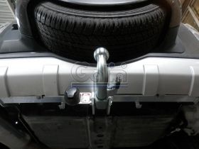 Фаркоп Galia M082C быстросъёмный, полностью оцинкованный для Mitsubishi Pajero III / IV, крюк с горизонтальной загрузкой
