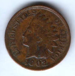 1 цент 1902 г. США