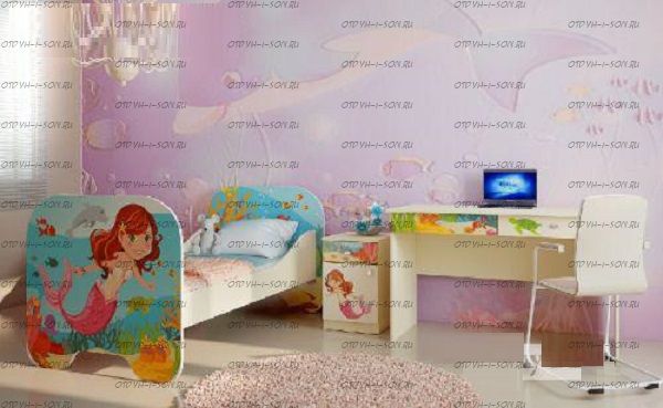 Детская комната Русалочка