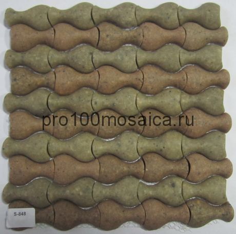 S-848 полимер. Мозаика серия EXCLUSIVE,  размер, мм: 285*295 (NS Mosaic)