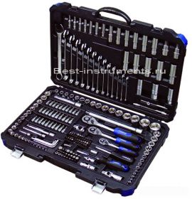 42182-5 Набор инструмента 1/4",1/2" и 3/8" 6-гр. FORSAGE, 218 предметов