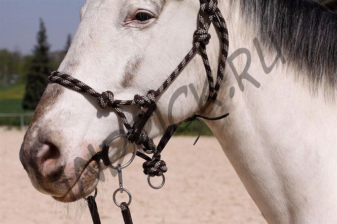 Веревочное оголовье-недоуздок Juniper 3 в 1