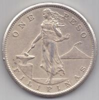 1 песо 1907 г. Филиппины (США)