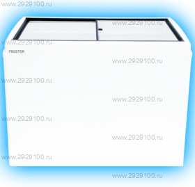 Морозильный ларь (красный/синий) с прямым стеклом