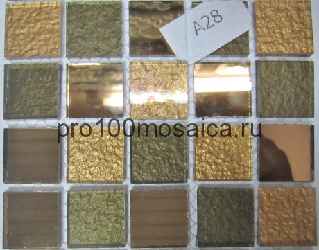A28 Мозаика зеркальная серия EXCLUSIVE,  размер, мм: 300*300 (КерамоГраД)