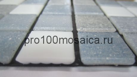 Aqua 400 (на бумаге) стекло. Мозаика серия ECONOM,  размер, мм: 327*327