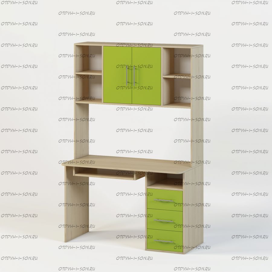 Стол с надстройкой Милана 1.06 (120х60х185)