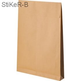 95223 Пакет Крафт В4 стрип Gusset 250х353х40 130г 200шт/уп